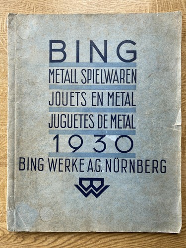 Bing metall spielzeug katalog - bing,