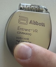 Abbott CDVRA300Q Entrant VR Implantable Cardioverter Defibrillator - VVEV VVIR