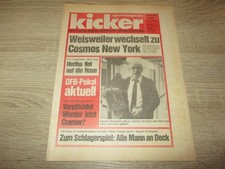 Kicker 31.1.1980 9/80 Hennes Weisweiler Cosmos New York