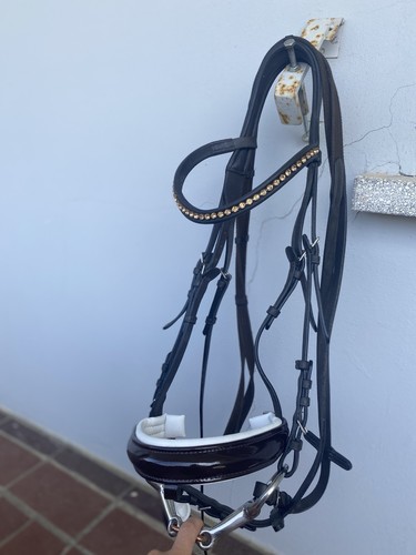 Trense dunkelbraun warmblut - trense,