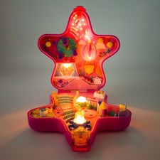 Polly Pocket® Mattel® BlueBird - Fairy Light Wonderland 1993 Star Pink Retro 90s
