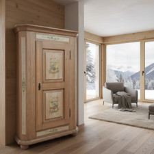 Bauernschrank Schrank antik Antiquität Flurschrank Holz Landhausstil