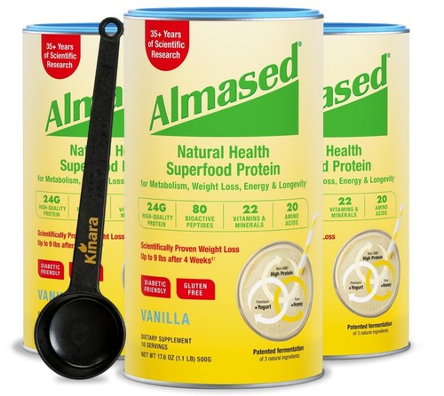 Almased vanilla protein powder - protein,