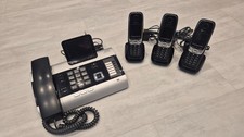 Gigaset DX600 A ISDN Tischgerät Komforttelefon - 3x Gigaset C620 DECT Mobilteil