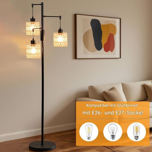 Stehleuchte stehlampe mit 3 - stehlampe,