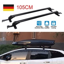 105cm Dachträger Relingträger Gepäckträger + Schlüssel Für Hyundai i30 Hatchback