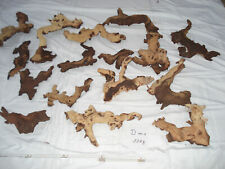 1 Posten Mopani Wurzel Driftwood Eisenholz Wurzelholz 10 kg  kg/5,49€ D Mix 10