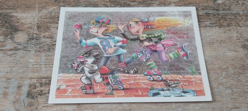 Postkarte motiv kinder beim - kinder,