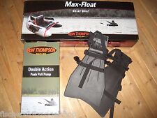 Belly Boat Set Ron Thompson bis 120 Kg Körbergewicht Max-Float Angelboot Boot