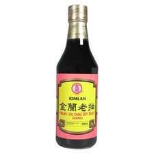 Kimlan dunkle Sojasauce 590ml Lou Cha Soy Sauce Dark Sojasosse Soja Sauce