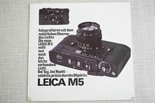 Leitz Leica Prospekt: Leica