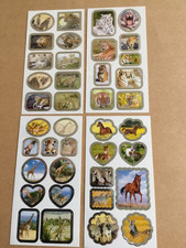 Vintage: 4 Bogen Silberrand