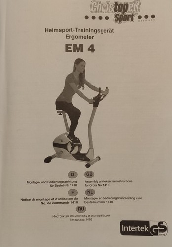 Ergometer christopeit sport - ergometer,