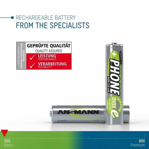 2er ansmann nimh akku batterie - 2er,