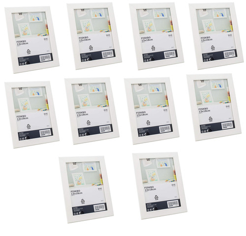 Set ikea fiskbo - 10-er, 13x18