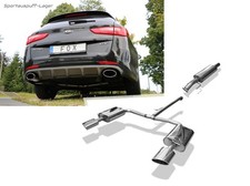 FOX Duplex Sportauspuffanlage