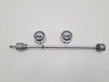 Harley-Davidson Softail Universal M8 USD Gabel Achscover Willie G Skull Chrom