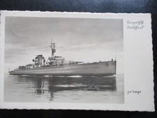 Postkarte AK Panzerschiff