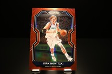 Dirk Nowitzki 2020-21 Prizm • Red Prizm /299 • Dallas Mavericks • #201/299 • #18