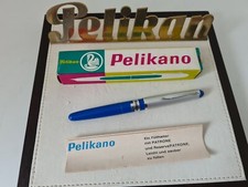 PELIKAN Pelikano Modell 1 "EF" Füllfederhalter Schulfüller blau 1960-1964 Vintag