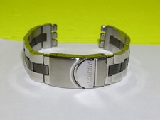 ORIGINAL Swatch Irony kürzbares EDELSTAHL Faltschliessen ARMBAND 17mm MAHAGANY