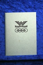 Wanderer 1938 Verkaufshandbuch Phaeton Prospekt (E#040) FAKSIMILE Archiv Verlag