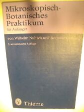 Buch "Mikroskopisch-botanisches Praktikum für Anfänger" von Wilhelm Nultsch 