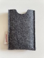 PARKHAUS FILZ HÜLLE CASE ♥ HANDY TASCHE iPod MP3 PLAYER SCHUTZHÜLLE IN GRAU