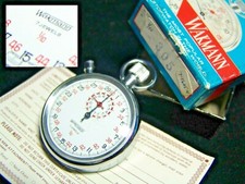 WAKMANN BY BREITLING Swiss Made unichron 1/10 mecánico Wind Up Vintage