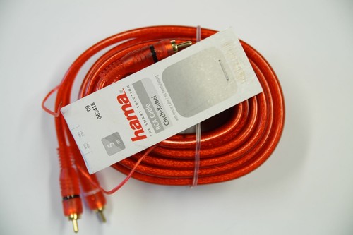 Hama cinchkabel meter mit - cinchkabel,