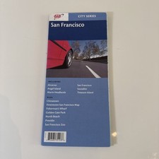 AAA Straßenkarte Stadtplan City Series San Francisco