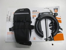 B-Ware: AXA Block XXL Rahmenschloss + ULC100 Kette + Tasche, schwarz