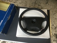 Mercedes W124 W126 W123 W107 W201 Lederlenkrad B66268260 Original, Neu verpackt