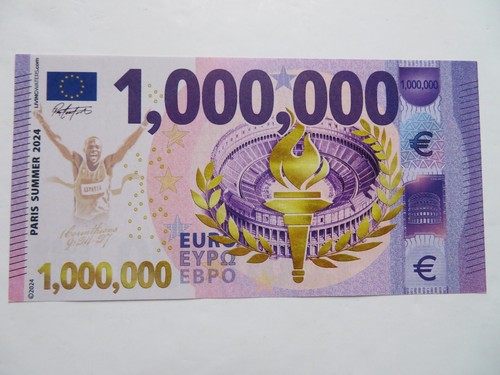 Eine million euro - million,