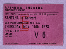 Santana Ticket Original