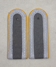 NVA Schulterstücke Unteroffizier Uniform Nachrichten Gelb DDR Fm