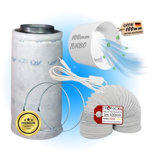Grow abluft set 100mm - set,
