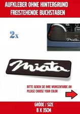 2x Mazda Miata 90x350mm Aufkleber MX-5 NB NA NC ND Eunos Sticker, Autocollat