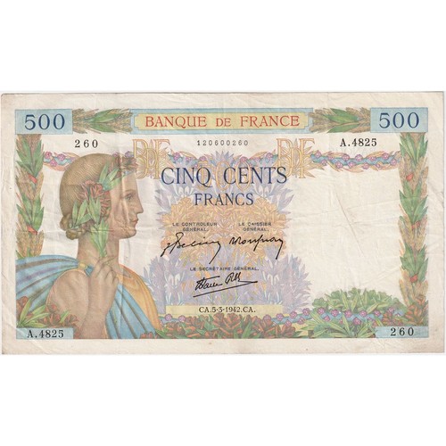 Frankreich 500 francs la - francs,,