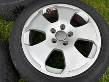 4x Alufelgen mit alte Winterreifen Audi A3 S3 8P 6x17 ET48 8P0601025F 205/50/17