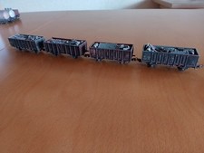 Piko H0 Hochbordwagen 2achsig Mit Eisenschrott und Bauschutt Ladung.