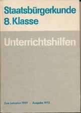 Staatsbürgerkunde 8.Klasse Unterrichtshilfen DDR-Lehrerbuch