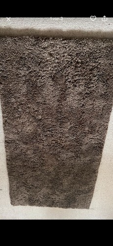 Flokati teppich braun - teppich,