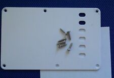 ! 50s RI Fender Vintera Stratocaster Strat TREMOLO COVER White Single Ply