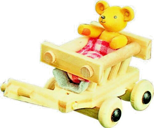 Spielbär handwagen 5 cm - handwagen,
