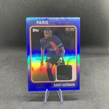 Ousmane Dembele Match Worn Relic /250 Topps Paris Saint Germain 1974 Team Set