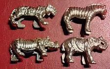 Wildtiere 1985 Metallfiguren