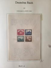 Deutsches Reich 1930 Block 1