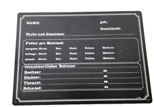 Lehmann Pferde - Abstammungstafel / Futter / Stalltafel, Stallschild Boxenschild