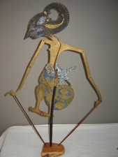 alte Wayang Schattenspielfigur